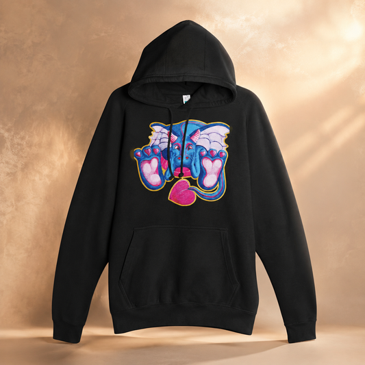 Felix the Love Dragon Mid-Weight Hoodie
