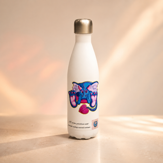 Felix the Love Dragon Stainless Steel Water Bottle 17oz