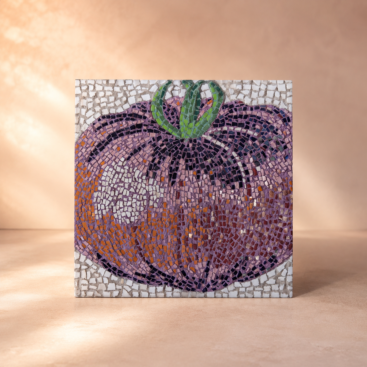 Heirloom Quality Original Mosaic Artwork | 25cm Tomato Mosaic