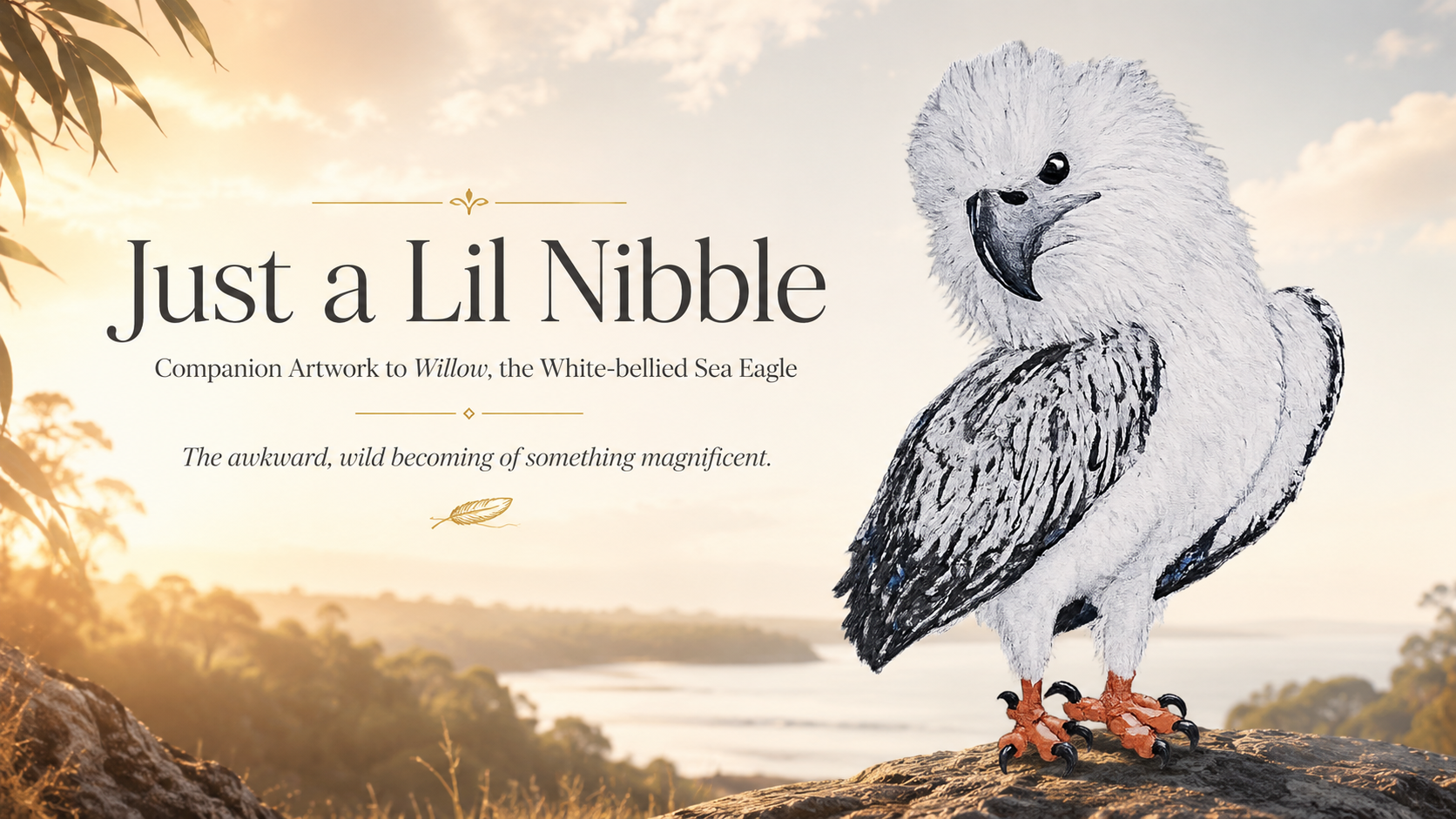 Load video: A White-bellied Sea Eagle Artwork About Teenage Rebellion, Independence and Becoming