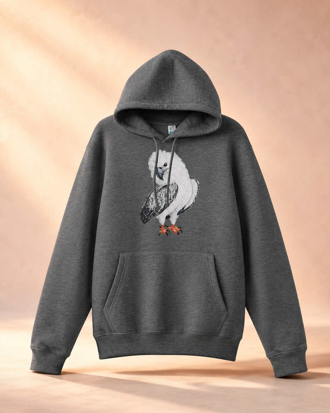 Premium Unisex Pullover Hoodie | Clothing | "Just a Lil Nibble" White-bellied Sea Eagle Artwork