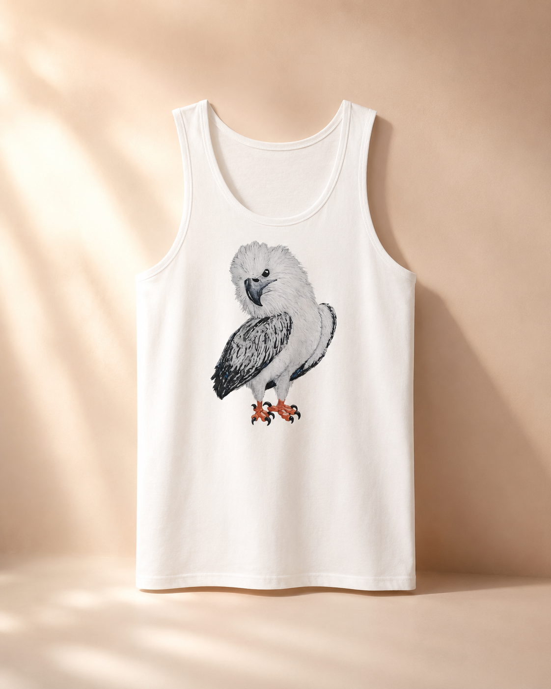 Premium Unisex Tank Top | Clothing | "Just a Lil Nibble" White-bellied Sea Eagle