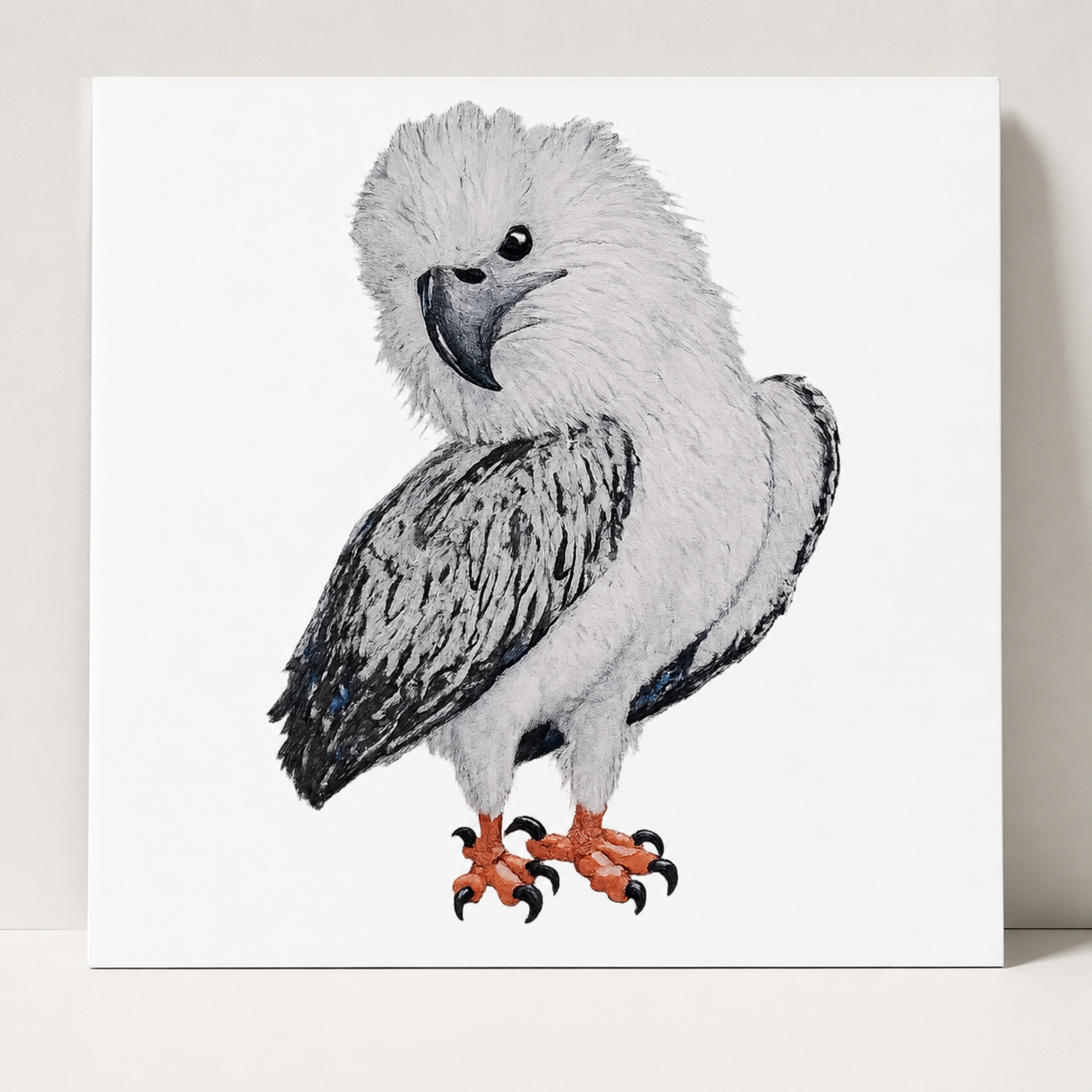 Fine Art Poster Print Wall Art | "Just a Lil Nibble" White-bellied Sea Eagle Artwork