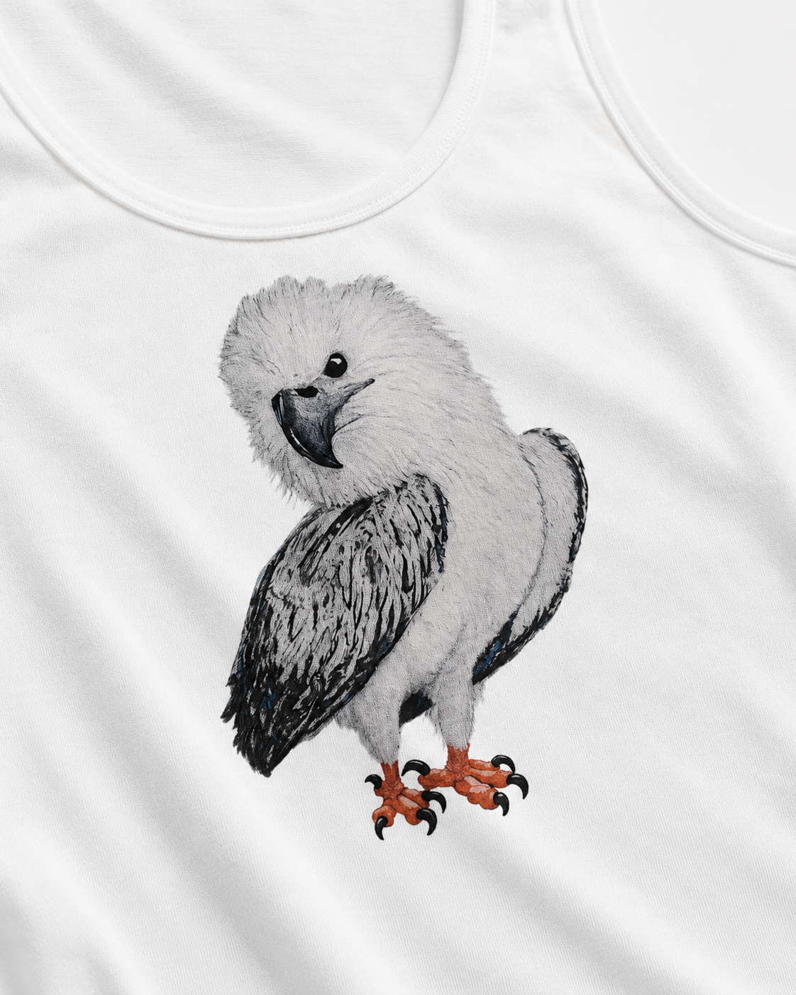 Premium Unisex Tank Top | Clothing | "Just a Lil Nibble" White-bellied Sea Eagle