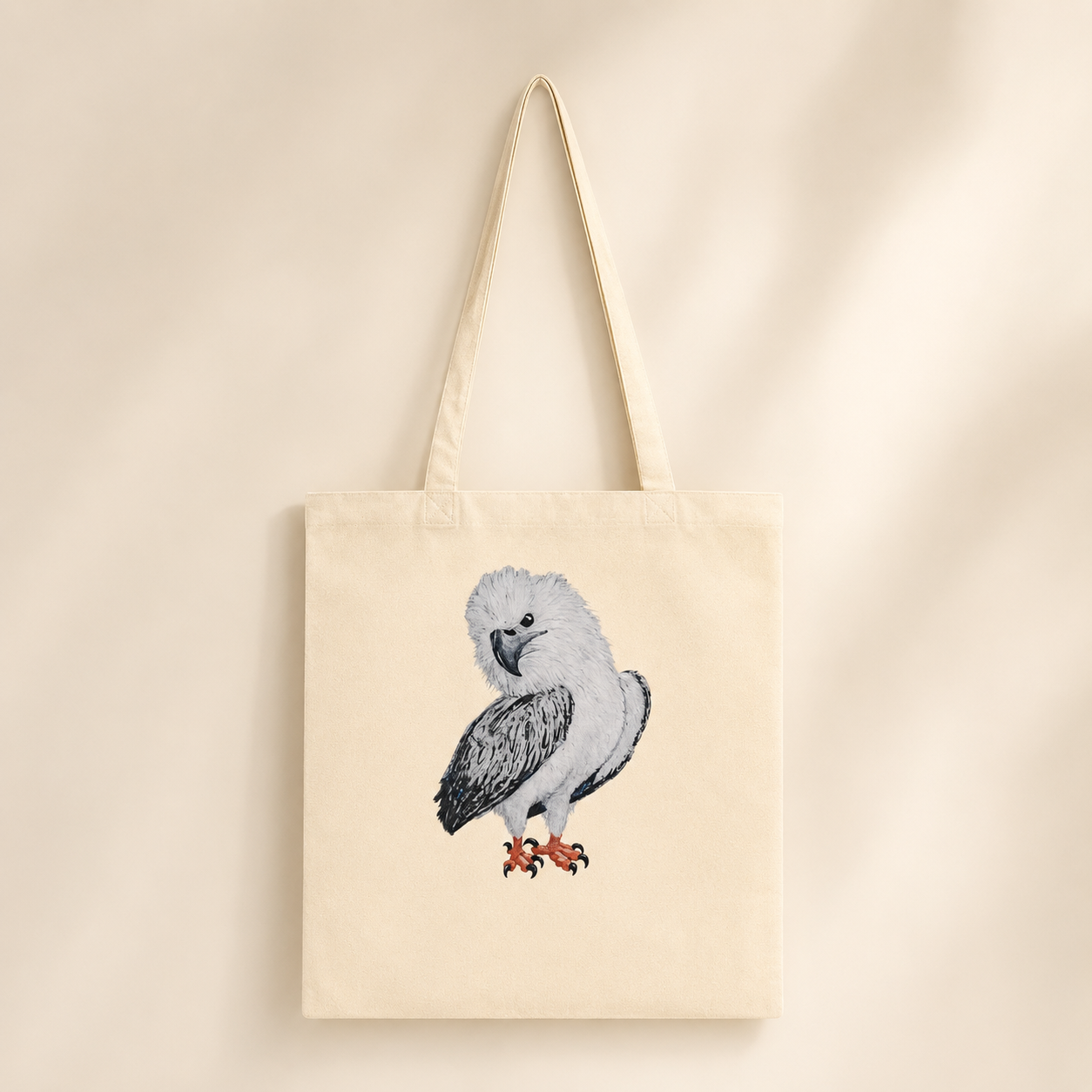 Classic Tote Bag | Useful Everyday Clothing | "Just a Lil Nibble" White-bellied Sea Eagle Artwork
