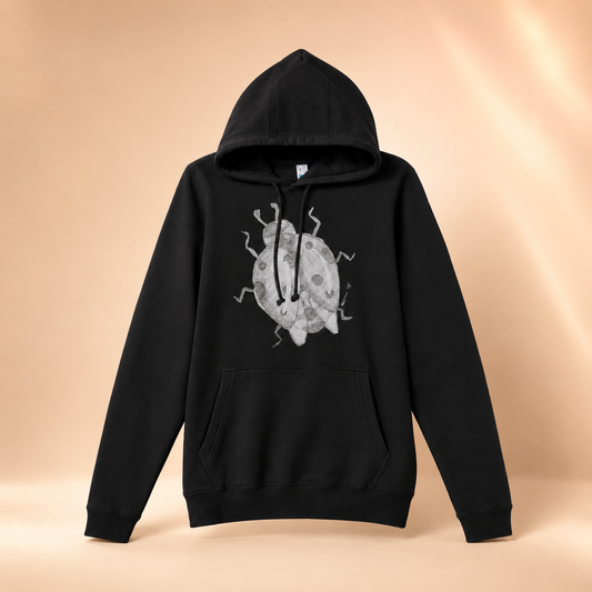 Lady of Ashes Hoodie | Symbolic Ladybird Art Hoodie