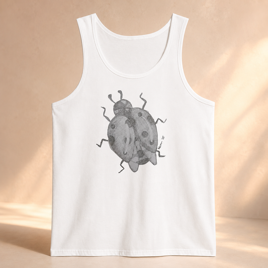 Lady of Ashes Unisex Jersey Tank Top | Symbolic Wearable Art