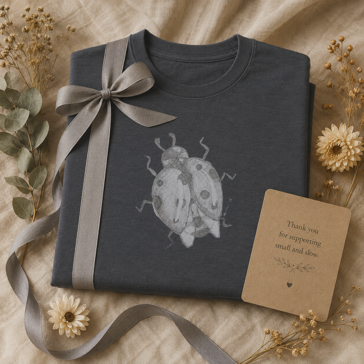 Lady of Ashes Heavyweight Classic Tee | Symbolic Wearable Art