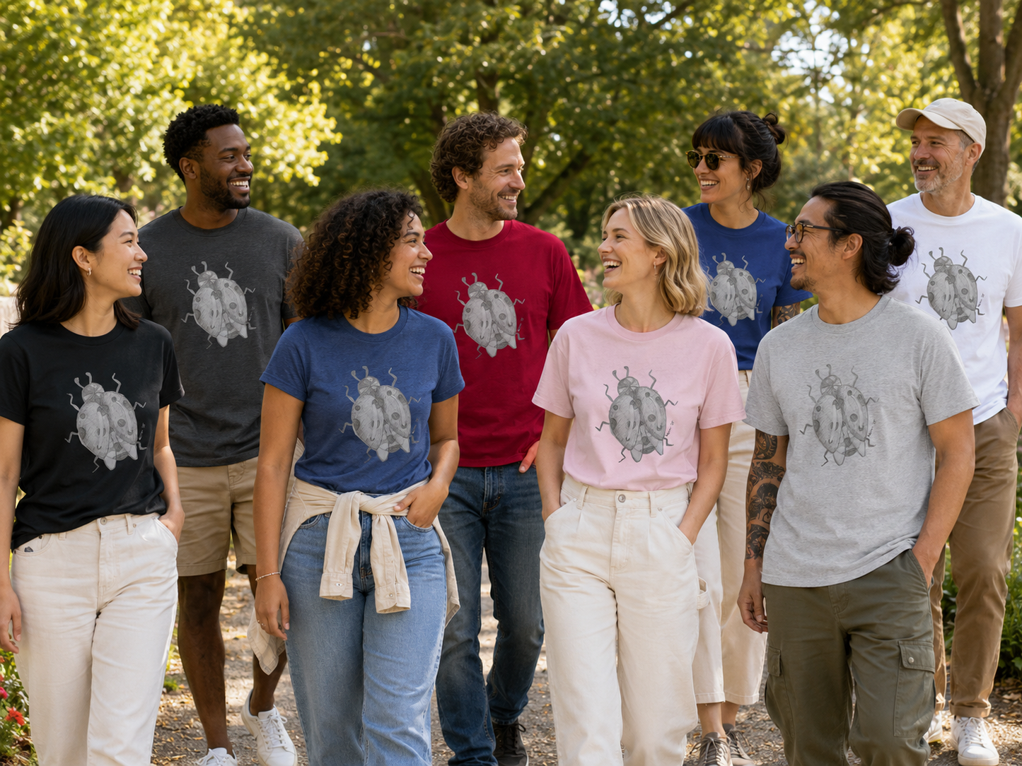 Lady of Ashes Heavyweight Classic Tee | Symbolic Wearable Art