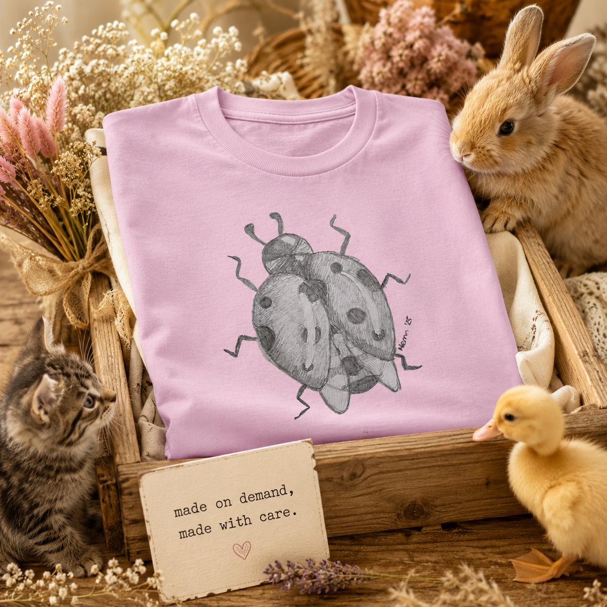 Lady of Ashes Heavyweight Classic Tee | Symbolic Wearable Art