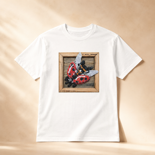 Lady Splendour Ladybug Mosaic Unisex Ultra Cotton Tee