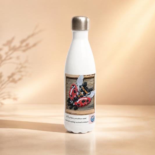Lady Splendour Ladybug Mosaic Water Bottle