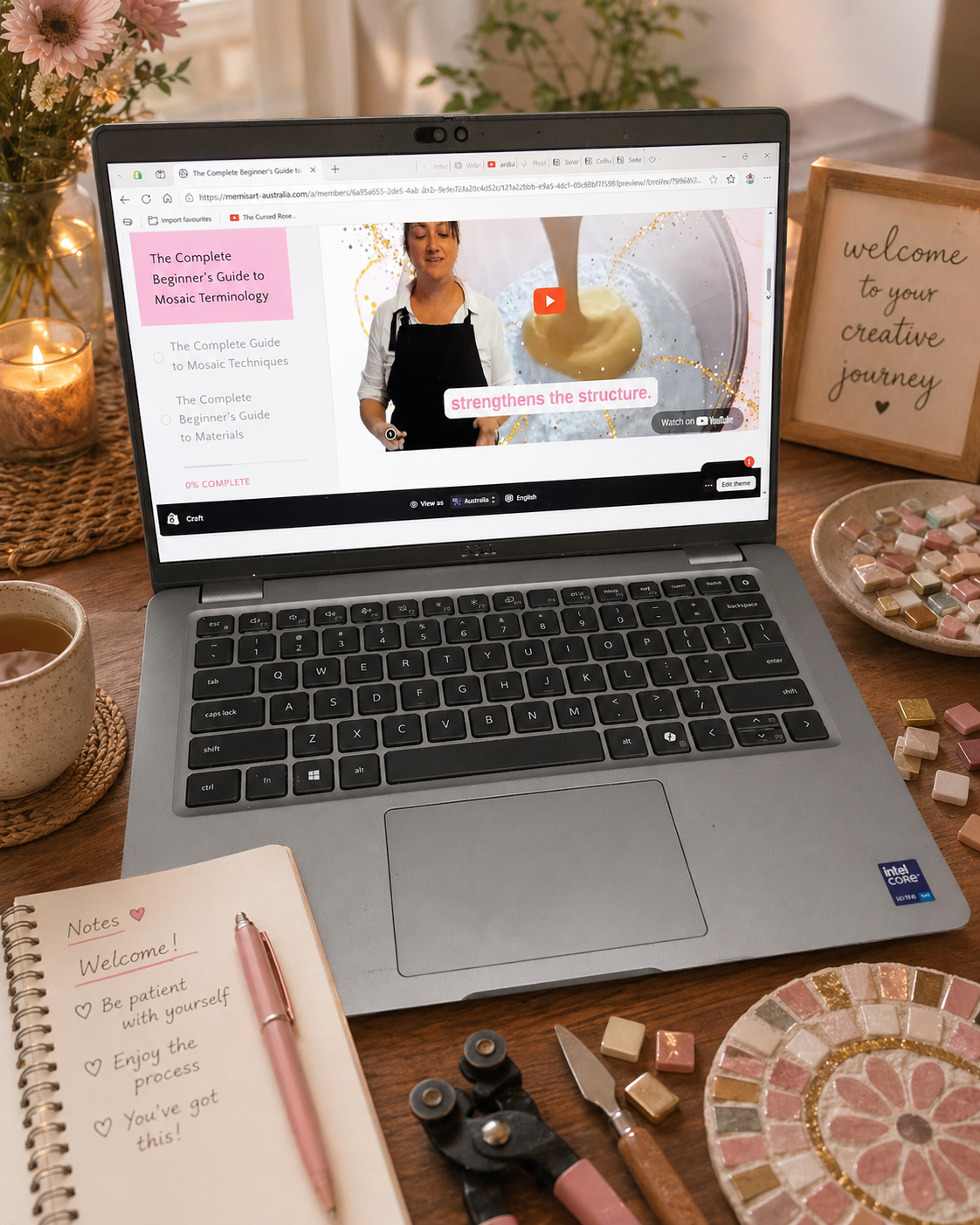 Level 1 Mosaic Masterclass | Complete Beginner Mosaic Course
