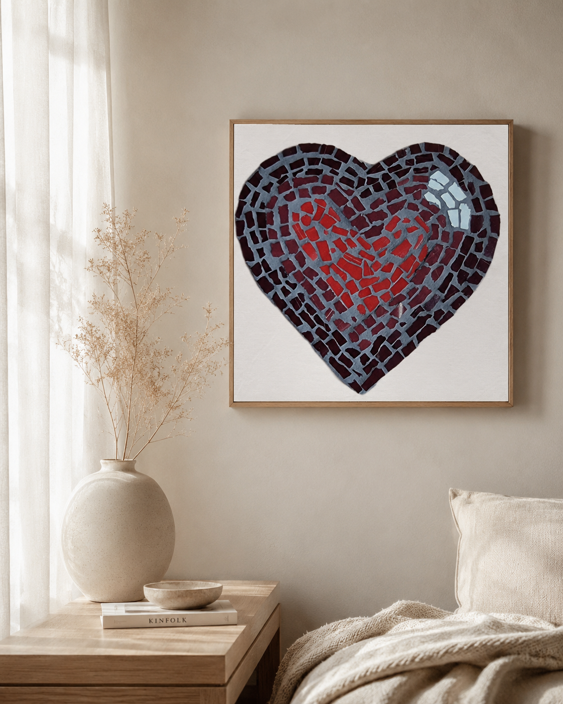 Love Heart Canvas Print | Meaningful Heart Wall Art