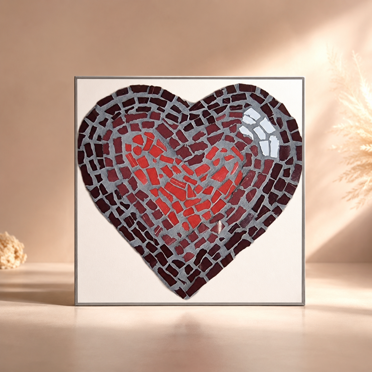 Love Heart Fine Art Poster | Colourful Heart Wall Art Print