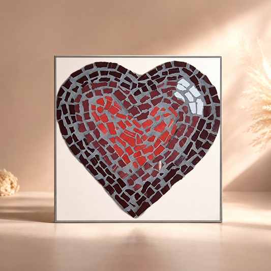 Love Heart Fine Art Poster | Colourful Heart Wall Art Print