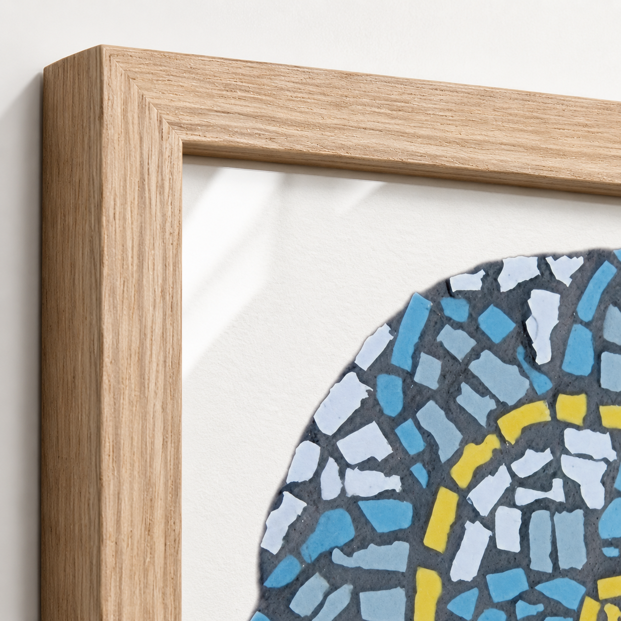 Premium Wooden Framed Poster With Museum-Quality Matte Paper | Mandala Coaster