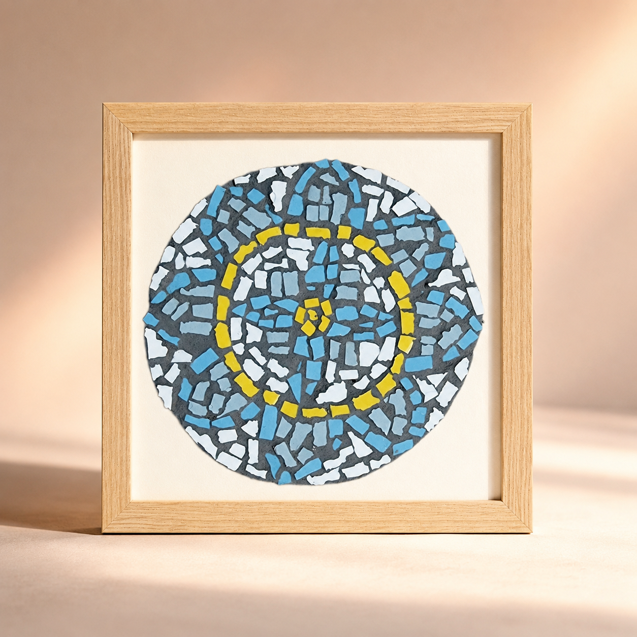 Premium Wooden Framed Poster With Museum-Quality Matte Paper | Mandala Coaster