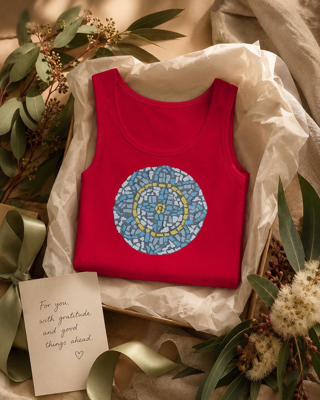 Premium Unisex Tank Top | Mandala Coaster