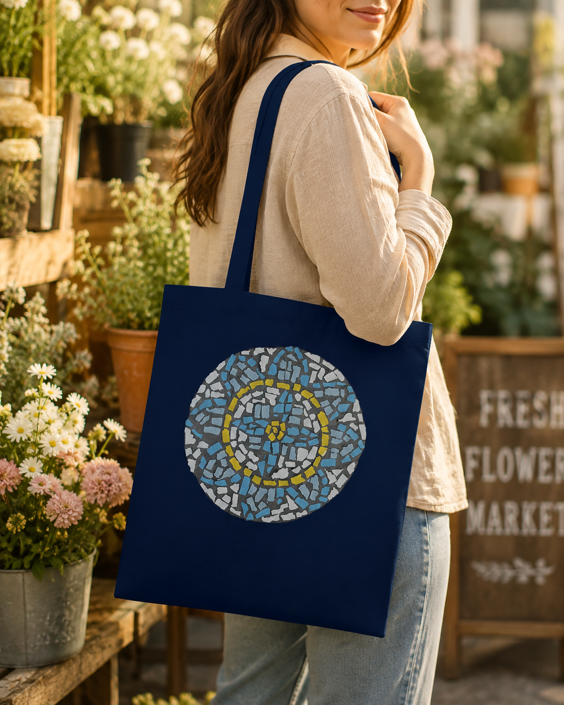 Classic Tote Bag | Mandala Coaster