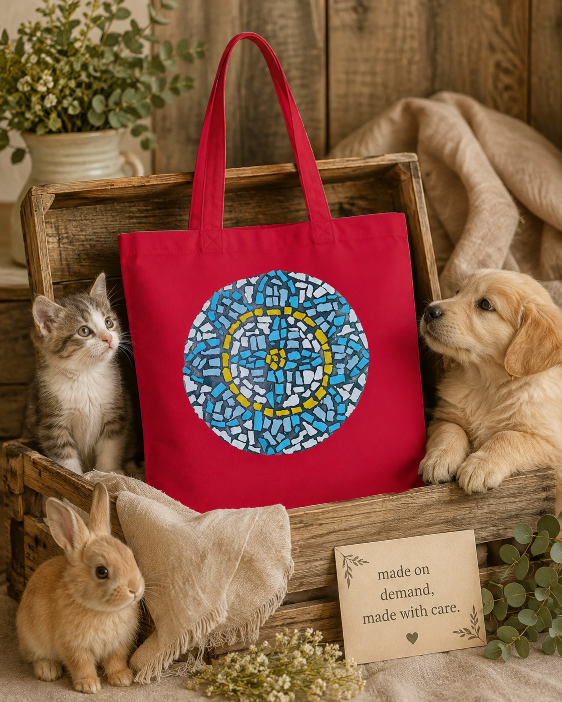 Classic Tote Bag | Mandala Coaster