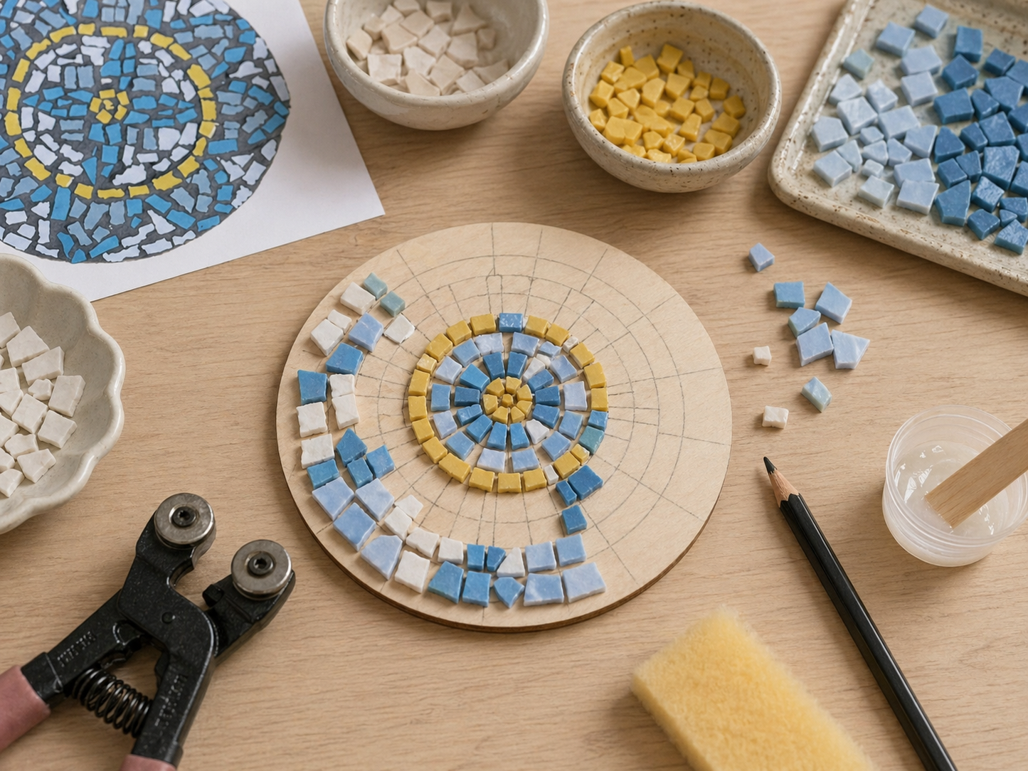 Level 1 Mosaic Masterclass | Complete Beginner Mosaic Course