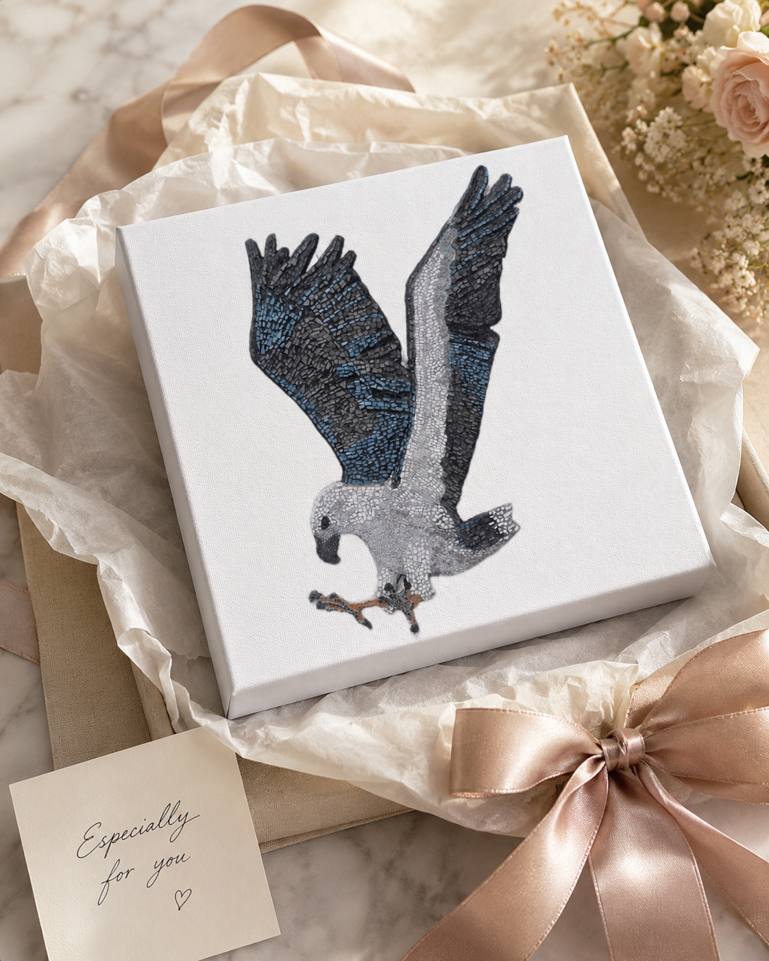 Mosaic Canvas Mail Club | 20×20cm Gallery-Quality POD Canvases
