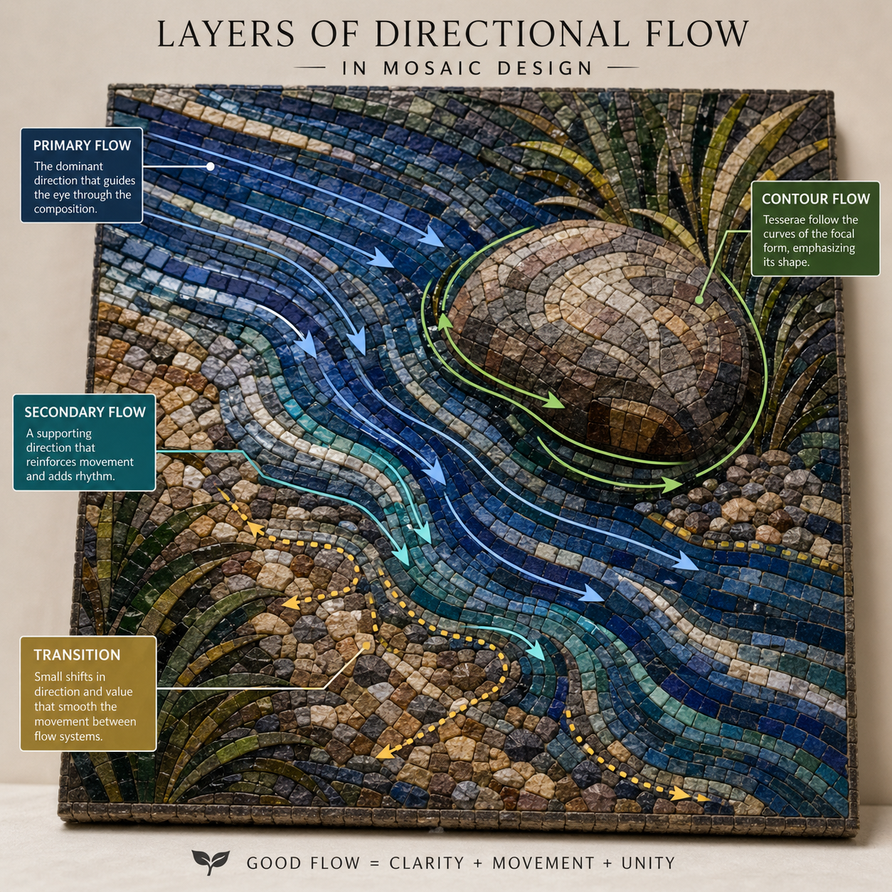 Level 3 Mosaic Masterclass | Advanced Mosaic Techniques & Material Mastery