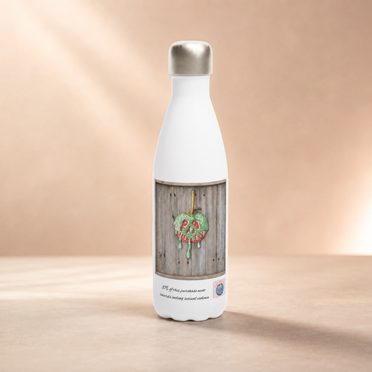 Poisoned Apple Stainless Steel Water Bottle