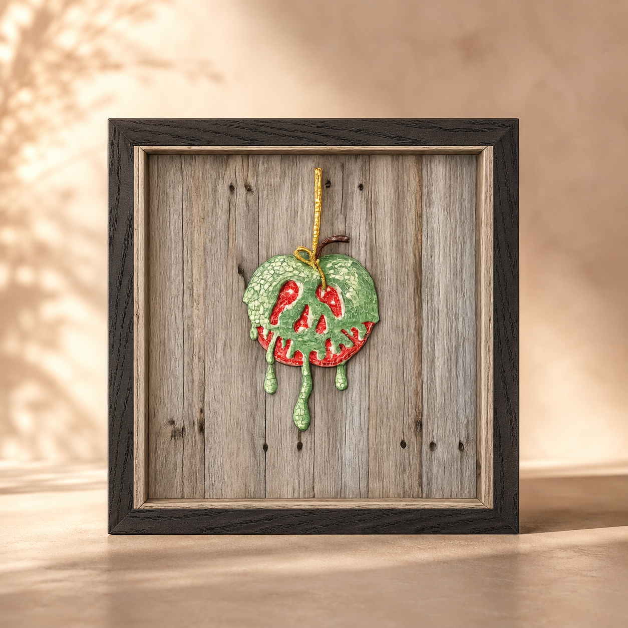 Poisoned Apple Premium Wooden Framed Poster