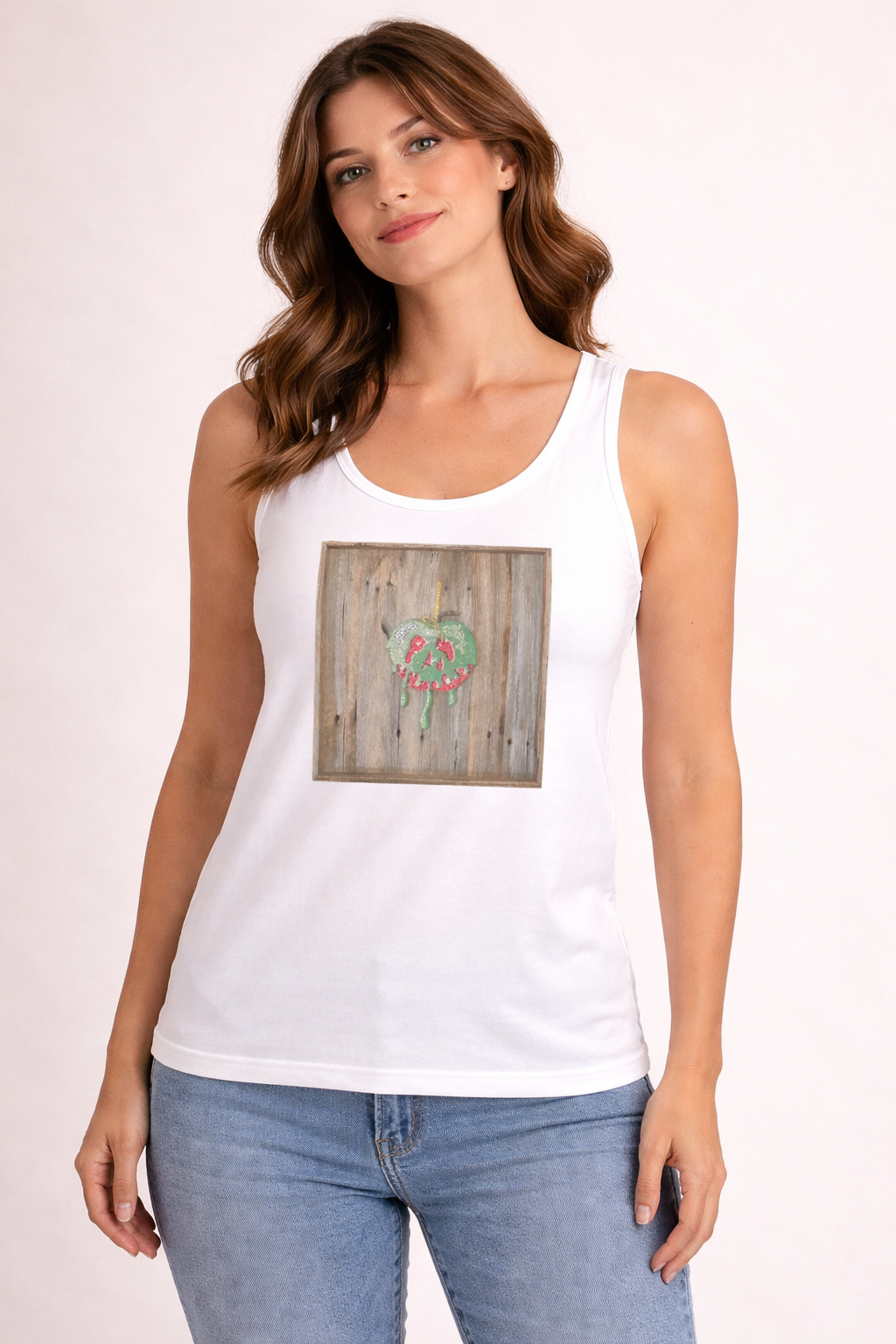 Poisoned Apple Unisex Jersey Tank — Dark Elegant Art Tank