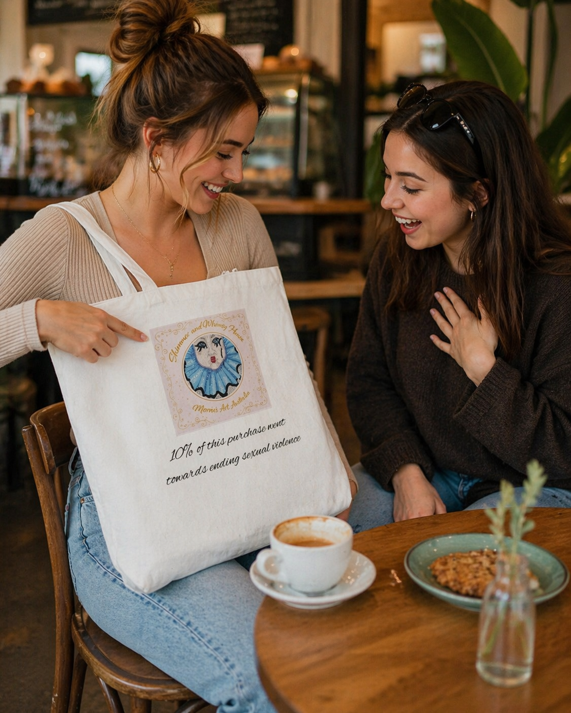 Cursed Rose Long Handle Tote Bag