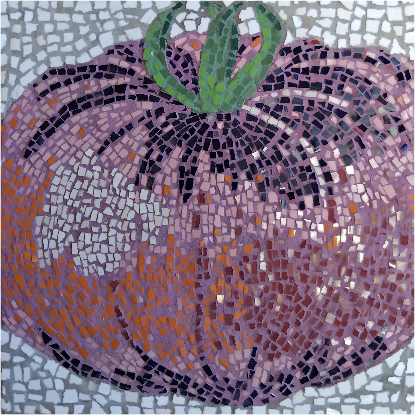 Heirloom Quality Original Mosaic Artwork | 25cm Tomato Mosaic