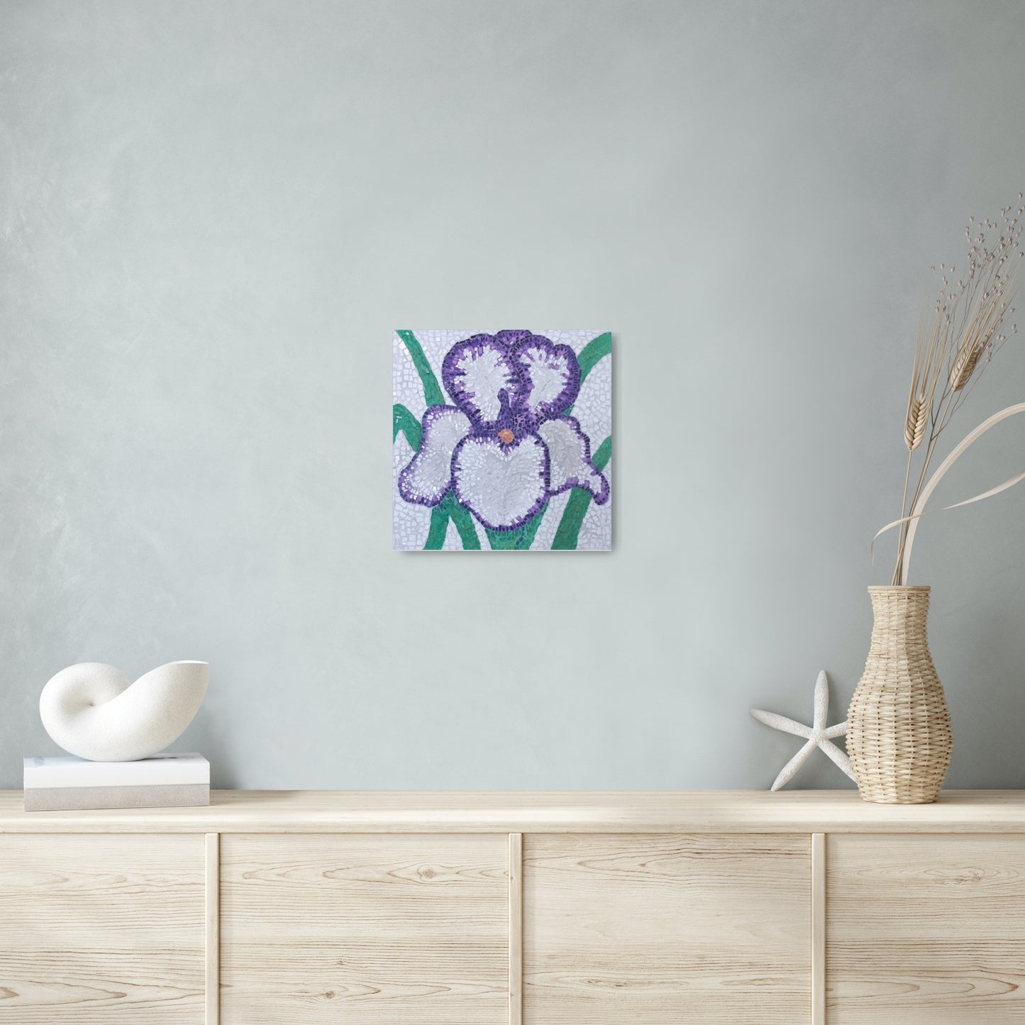 Violetta | Iris Hanging Mosaic Maker’s Studio DIY Kit | 🖌 Level 3