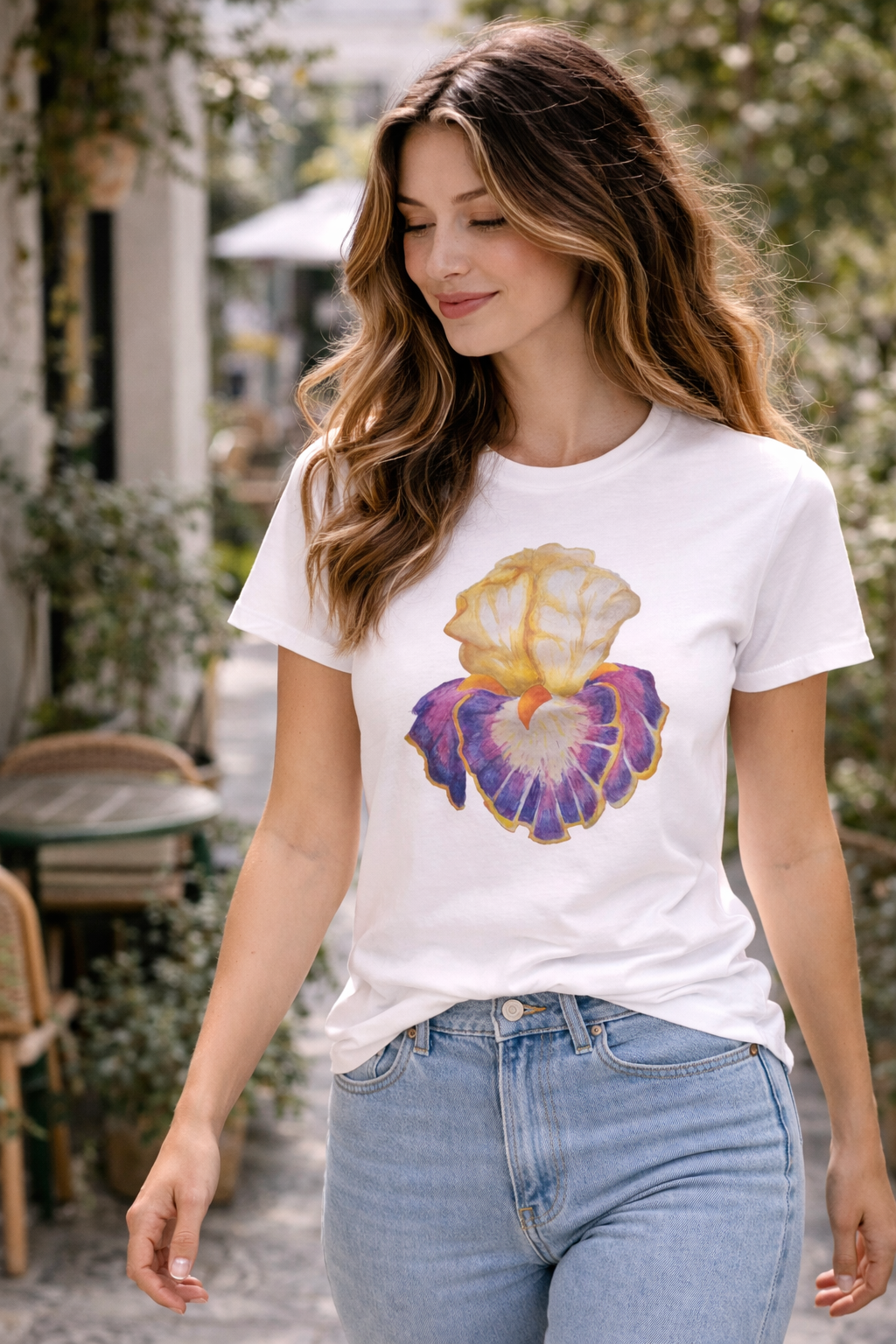 Iris of Solara Unisex Ultra Cotton Tee — Wearable Art with Meaning