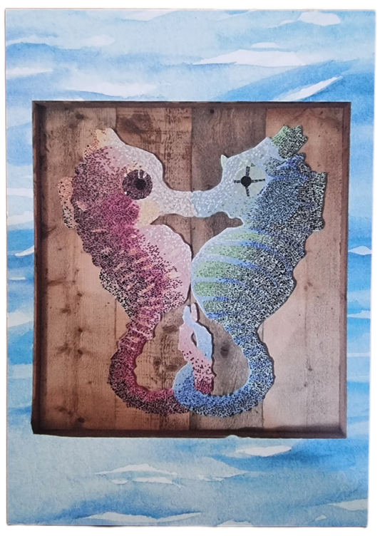 Our Light Beneath the Waves – Limited Edition Mosaic Print of 50