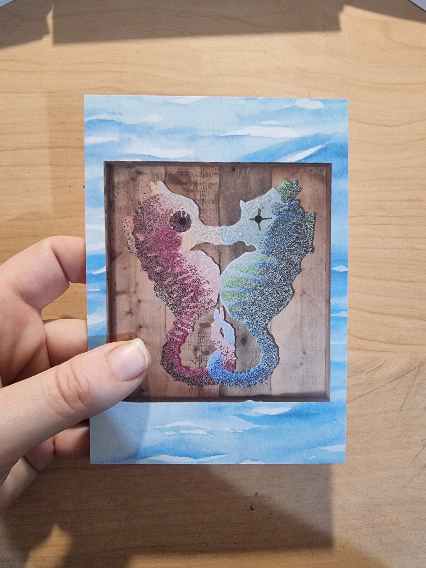 Our Light Beneath the Waves – Limited Edition Mosaic Print of 50