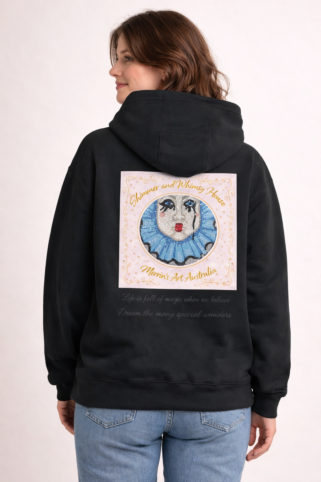 Poisoned Apple Mid-Weight Hoodie | Dark Fairytale Wearable Art