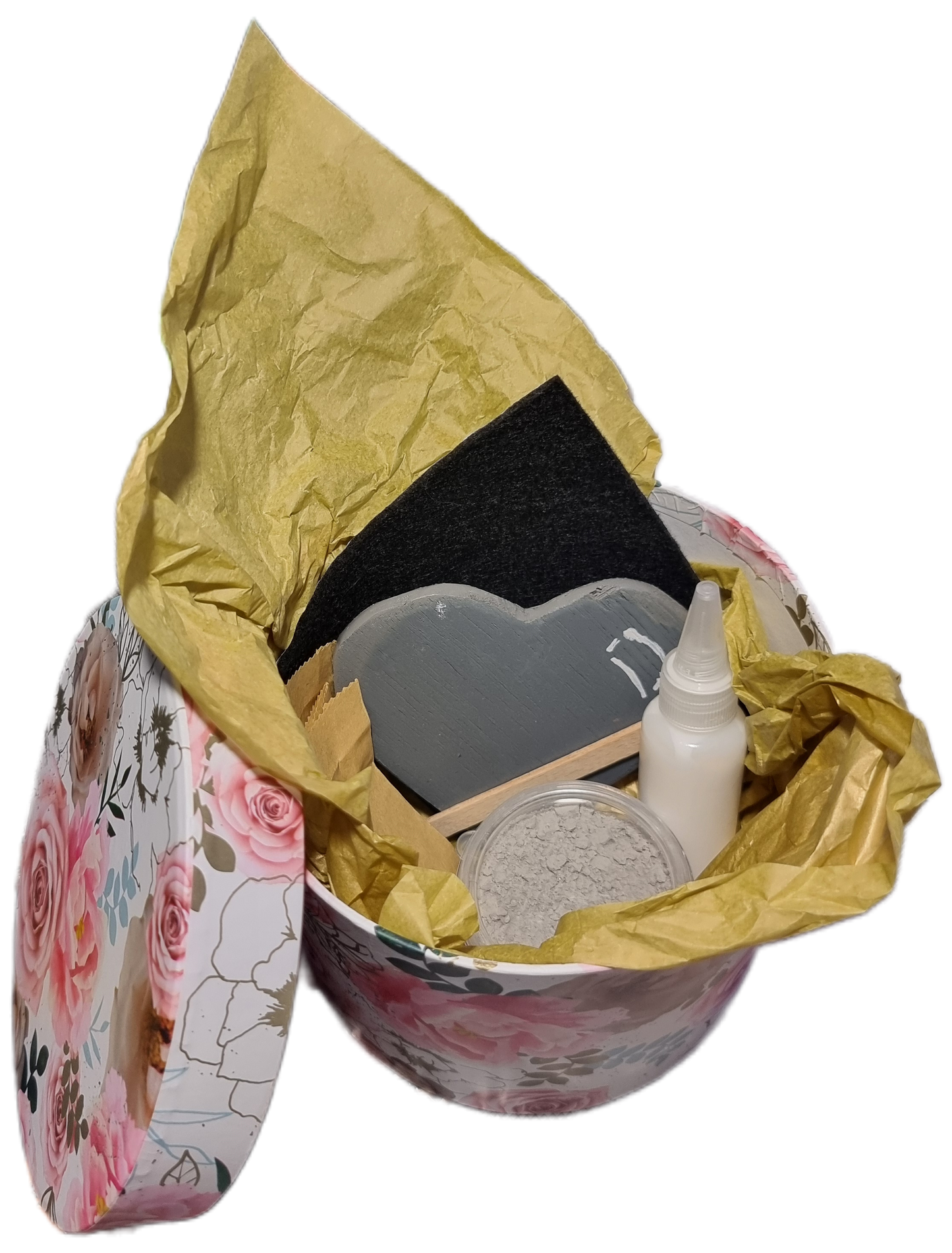 Heart Mosaic Coaster DIY Kit – 10cm Shaped | Beginner-Friendly No Tools Needed