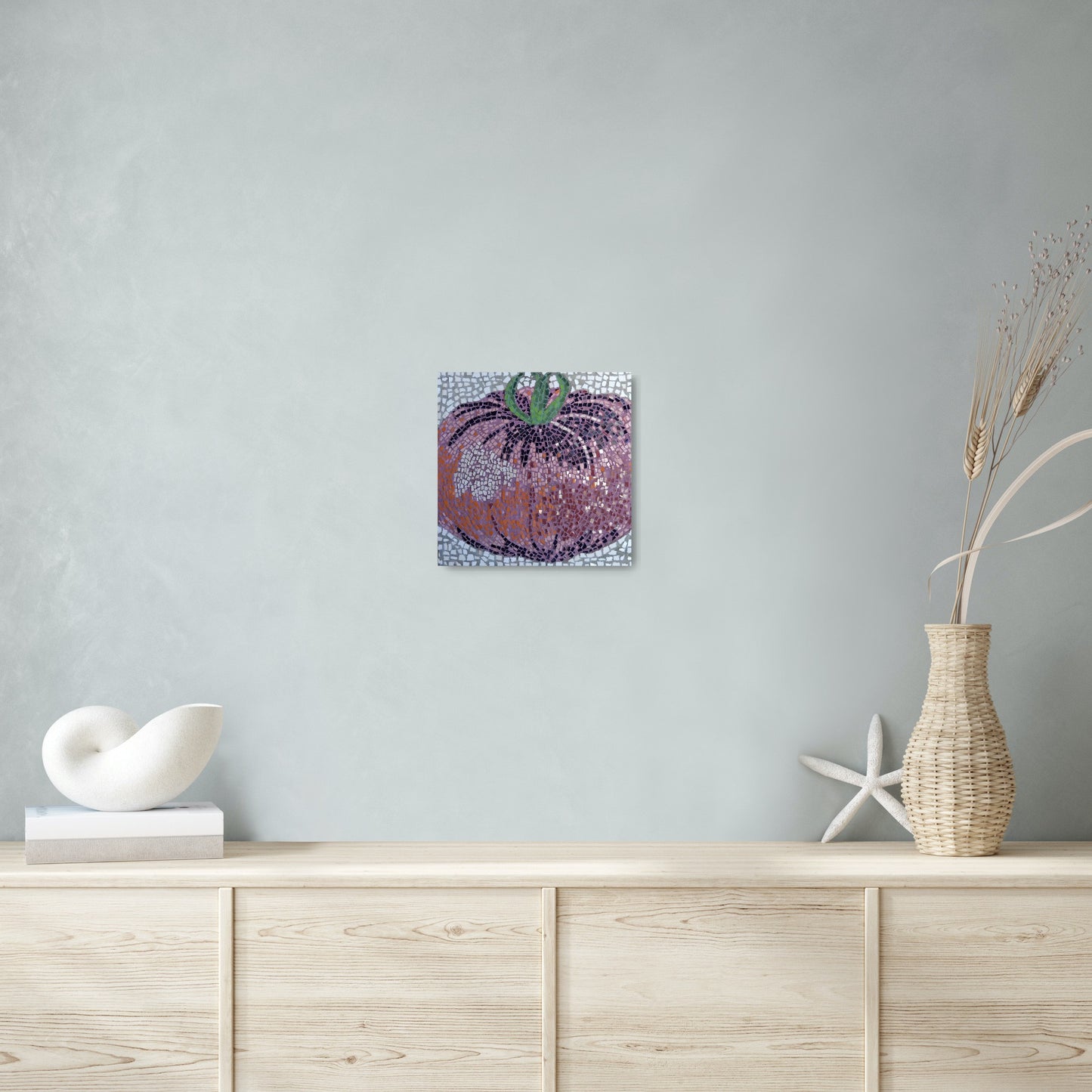 Heirloom Quality Original Mosaic Artwork | 25cm Tomato Mosaic