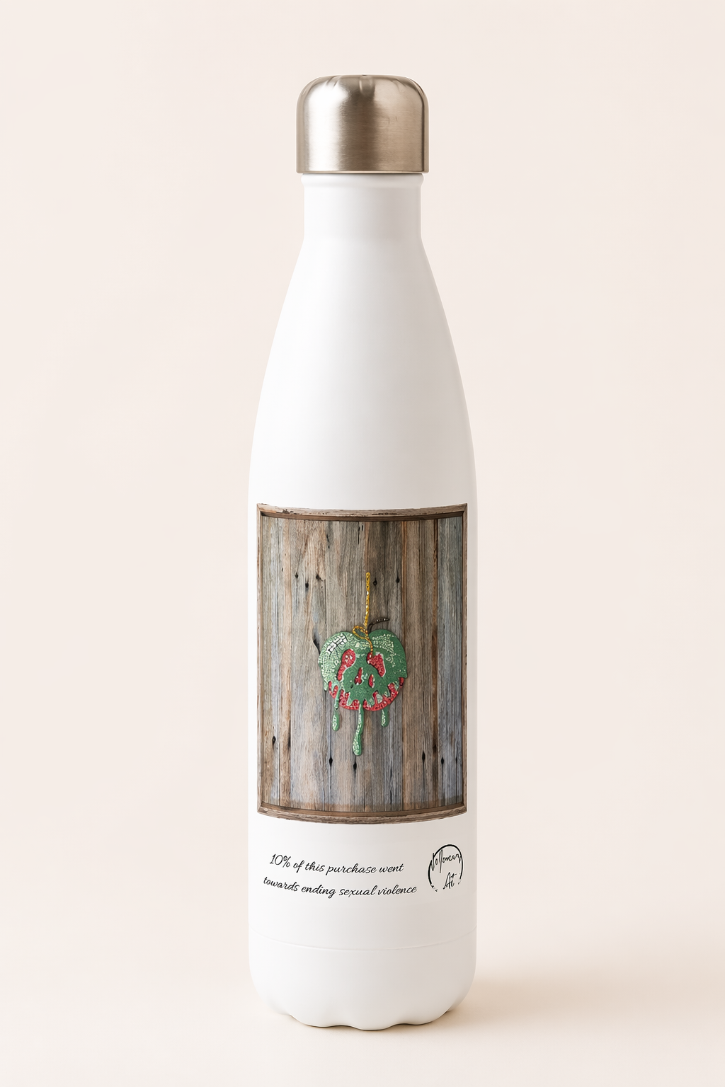 Poisoned Apple Stainless Steel Water Bottle