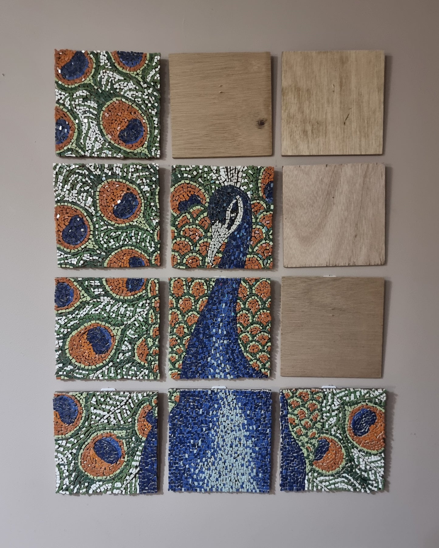 12-Month Mosaic Modular Masterpiece Collective – DIY 20cm² squares, Together Build Your Own Large Mosaic **TAKING PRE-BOOKINGS NOW!** | Tools Required