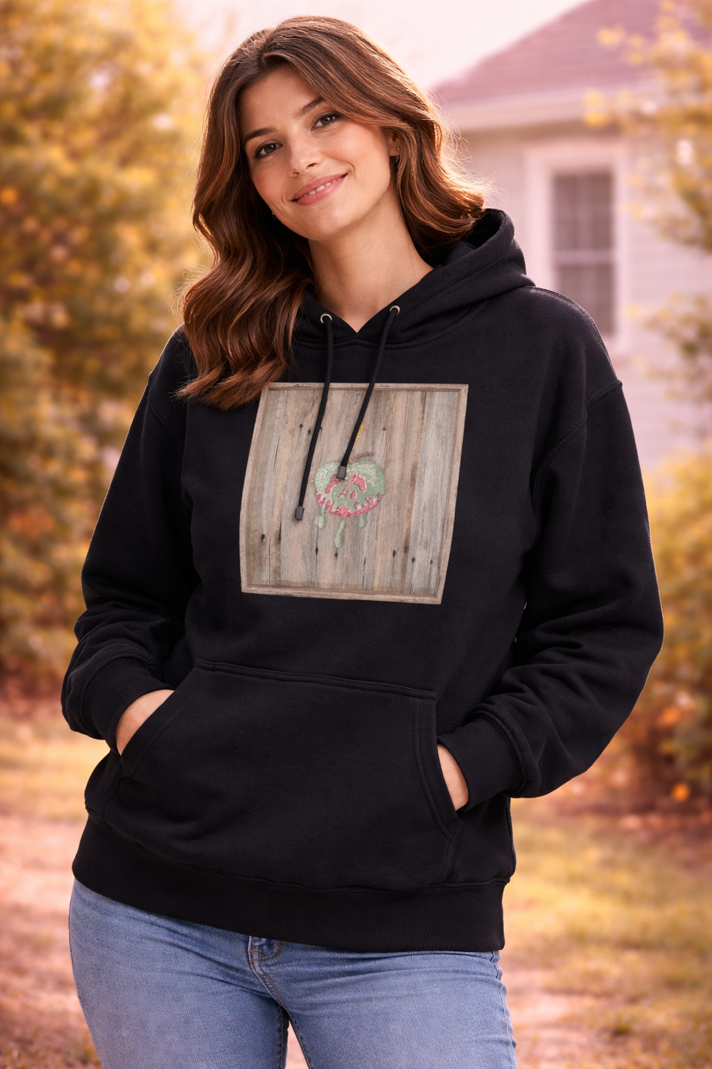 Poisoned Apple Mid-Weight Hoodie | Dark Fairytale Wearable Art