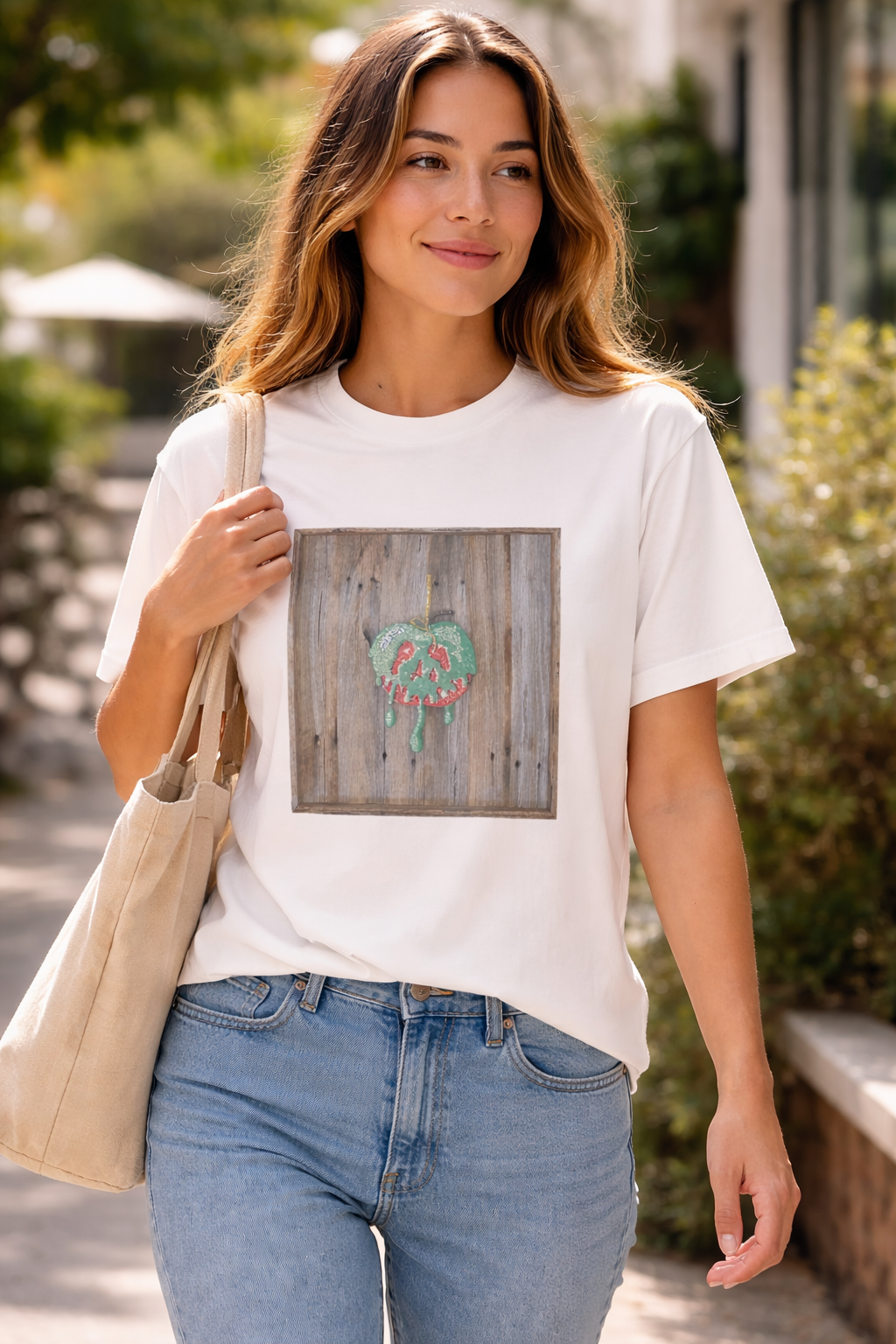 Poisoned Apple Unisex Ultra Cotton Tee — Dark Elegant Art Shirt