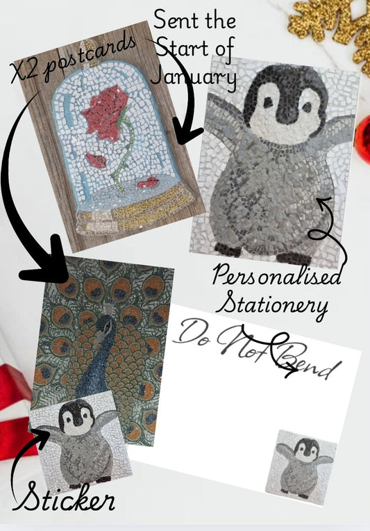 Mosaic Mail Club – Postcards & Sticker Subscription