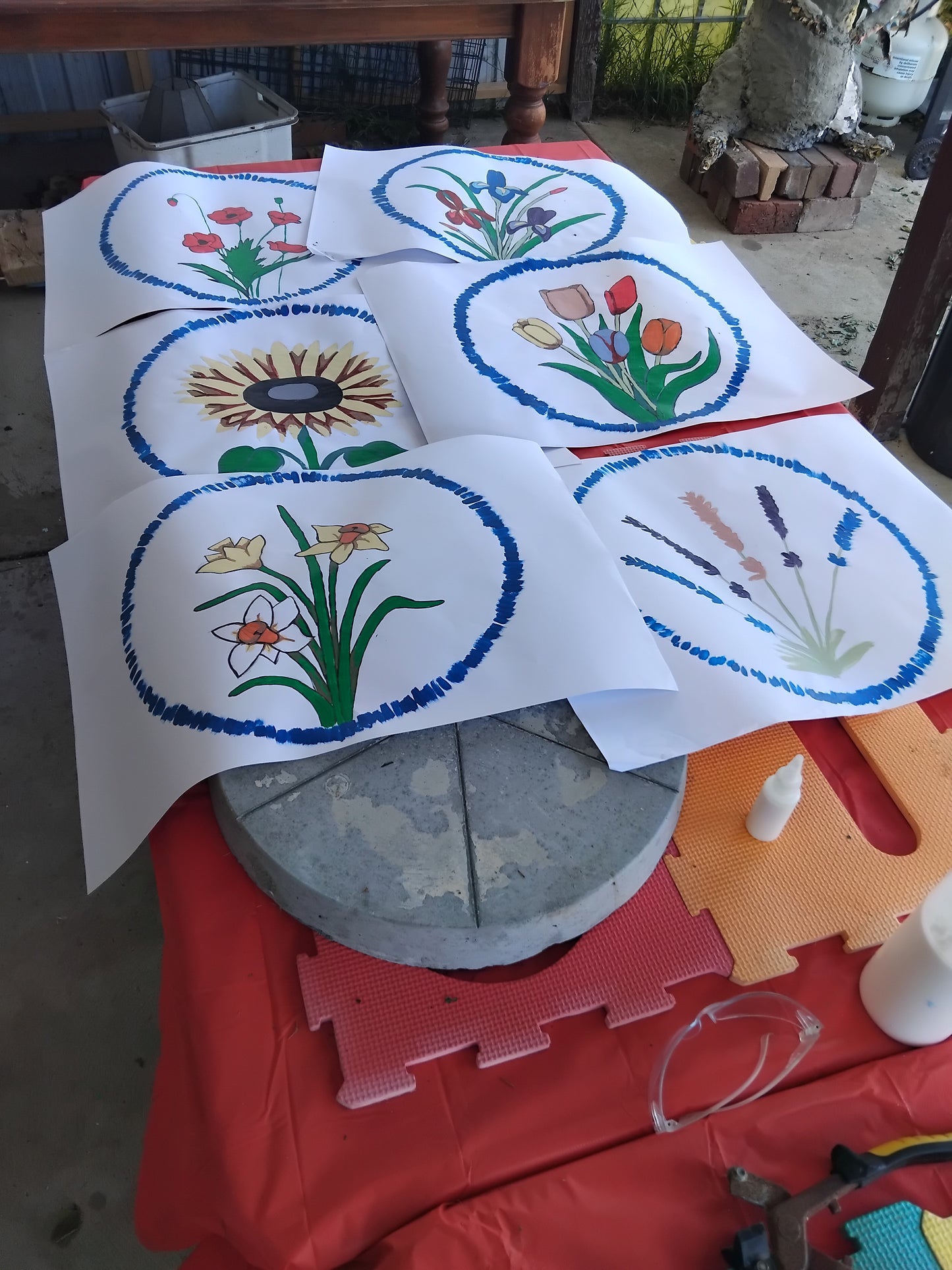 Mosaic Garden Paver Workshop Ballarat | Full-Day Creative Class