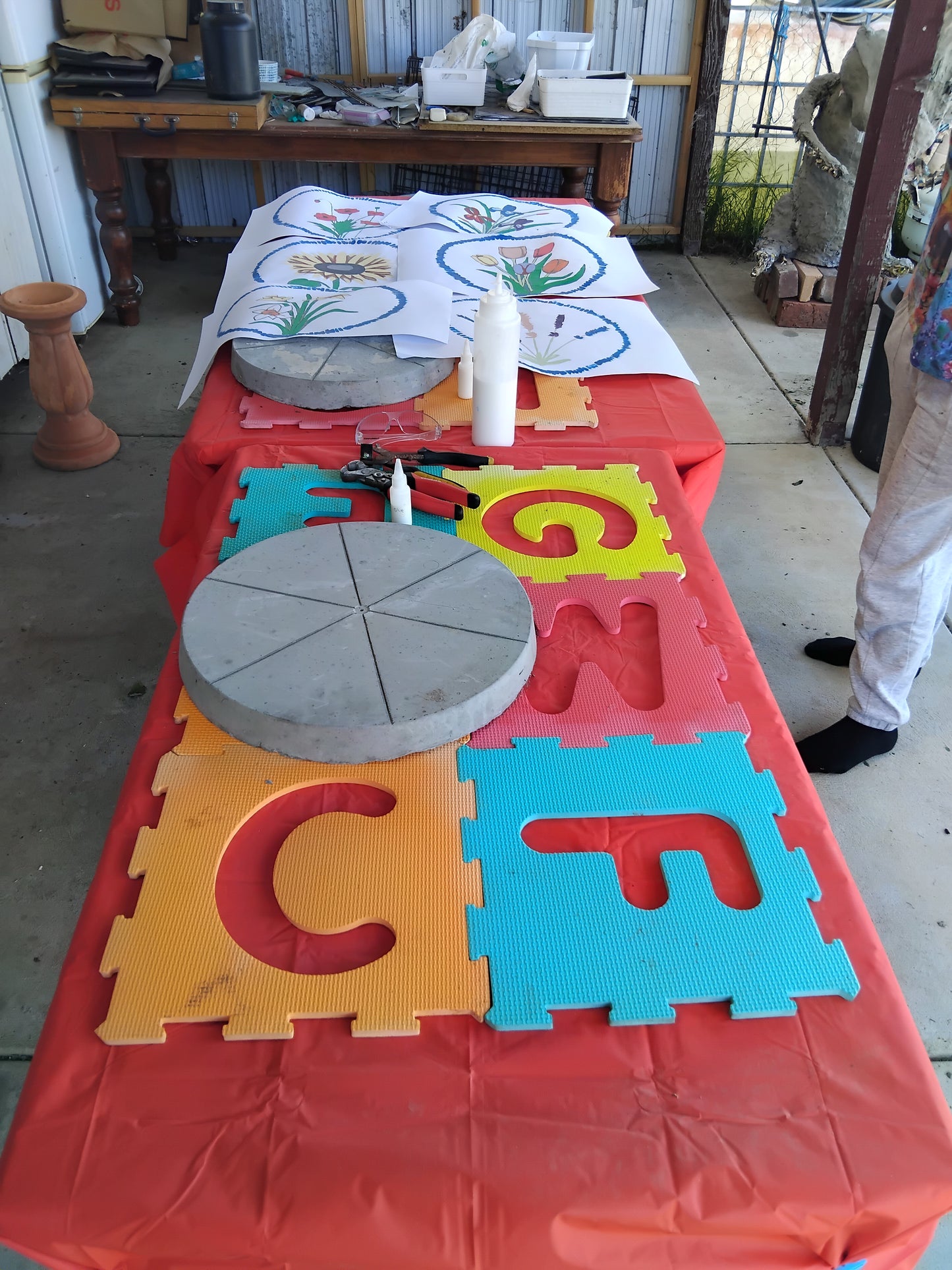 Mosaic Garden Paver Workshop Ballarat | Full-Day Creative Class