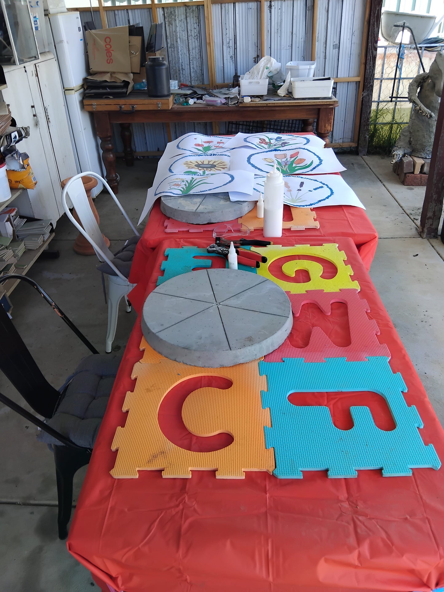 Mosaic Garden Paver Workshop Ballarat | Full-Day Creative Class