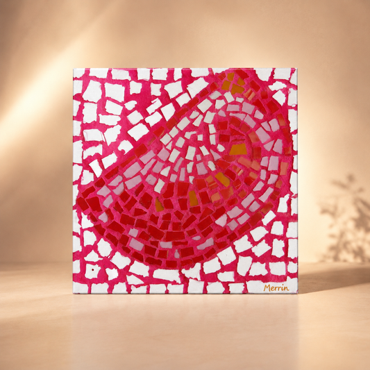 Canvas | Sliced Perfection Tomato Mosaic