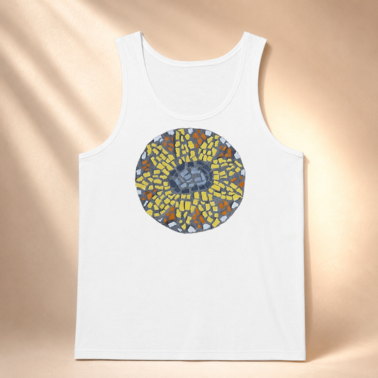 Sunflower Coaster Unisex Jersey Tank | Sunflower Art Tank Top